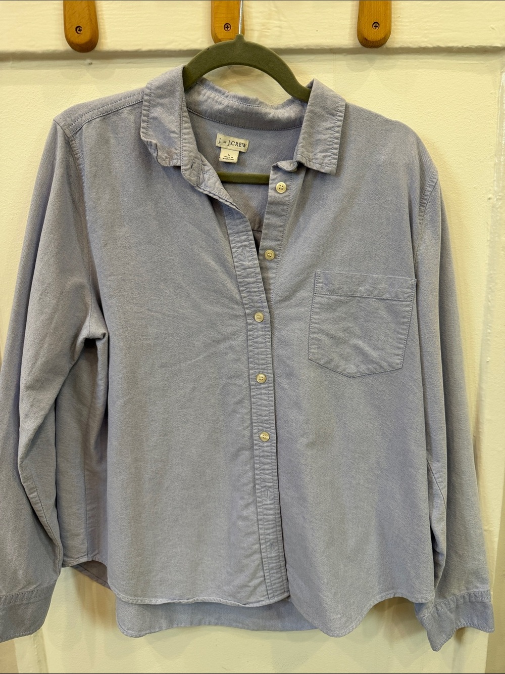 J. Crew Light Blue Casual Button-Down Shirt